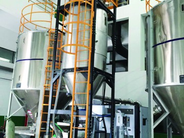 信易模塊化除濕干燥系統(tǒng)用于造粒行業(yè)