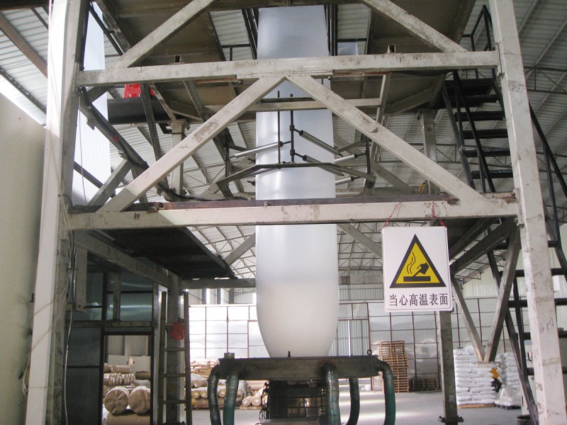 佛山多邦的工藝是共擠，設(shè)備是吹膜機。