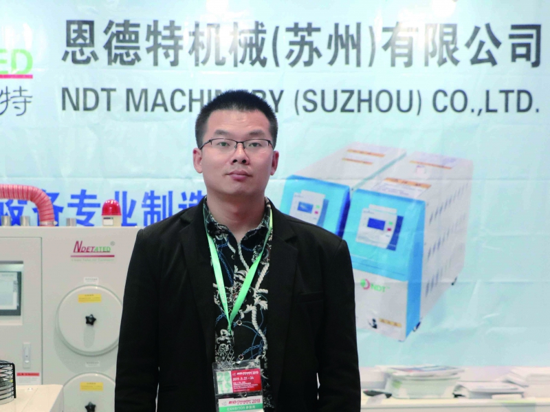 恩德特機(jī)械銷(xiāo)售工程師張有庚