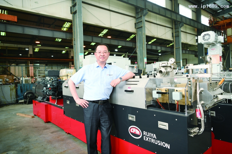 南京瑞亞擠出機械制造有限公司總經(jīng)理郭建 副本