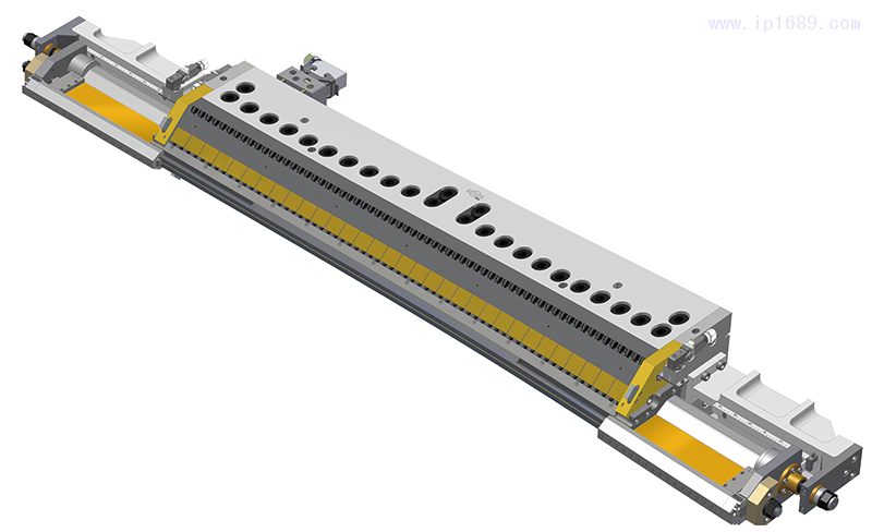 可線上連續(xù)調整寬幅套筒式模具