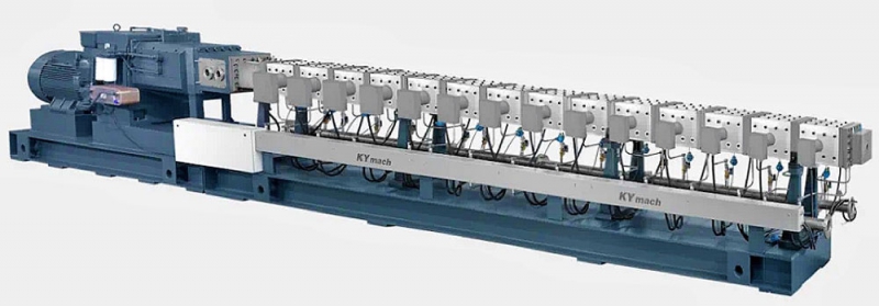 科亞HKV聚合反應(yīng)型深槽雙螺桿擠出機