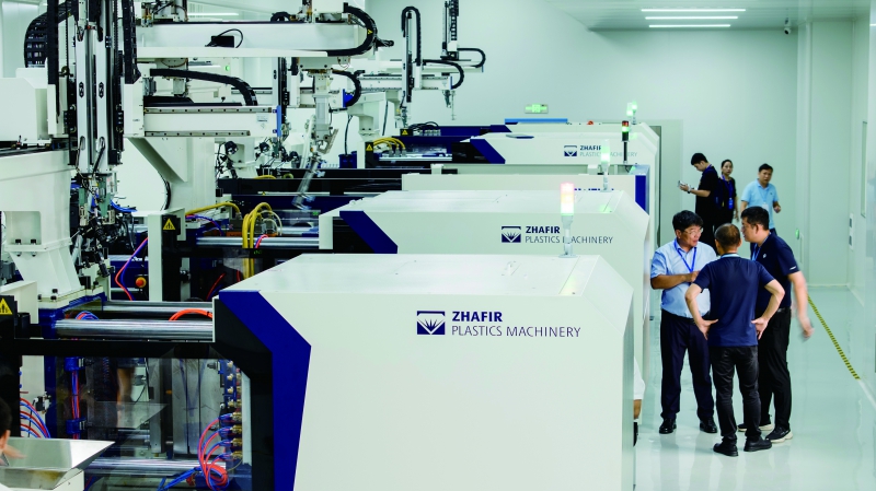 海天國(guó)際集中展示了八套針對(duì)醫(yī)療場(chǎng)景的精密注塑方案